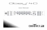 Obey 40 User Manual Rev. 7 Multi-Language · DMX Polarity Switch Diagram ...
