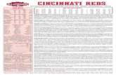 Great American Ball Park . 100 Joe Nuxhall Way . …mlb.mlb.com/documents/7/8/8/154166788/Final_Gamenotes_u09kan8o… · ROOKIE ROTATION: The Redlegs finished the season with a starting