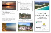 Combined Weekend Away - gracepc.org.au · Combined Weekend Away 11-13 Mar 2016 Camp Elim—Forster 8pm Fri 11th Mar -Sun 13th Mar (after lunch ) Directions 1. Head north along the