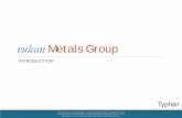 vulcan Metals Group Metals Strategy... · The Vulcan Metals Group trades metals on a discretionary basis and is comprised of James Gallo, ... Max Notional Funding 5:1 ... vulcan .