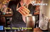 Drink, Glass & Barware - nevilleuk.comnevilleuk.com/netalogue/neville/brochure/Drink_Glass_Bar_2018... · Cocktail Bar Kits 5 Shakers 7 Jiggers 9 Speed Pourers 10 Muddlers 11 Mexican