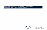 PT15-03 – CALA PT Program - Procedures Revision …cala.ca/PT15-03-PT_Program_Procedures.pdf · PT15-03 – CALA PT Program - Procedures Rev 1.12 TABLE OF CONTENTS 1.0!INTRODUCTION