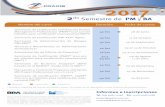 Calendario 2017-2 - praxislatam.com · Planeación y Control de Proyectos utilizando MS Project Professional 2010 ó 2013 * Seminario de Certiﬁcación (PMP) ...