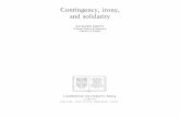 Contingency, irony, and solidarity - Center for …cdclv.unlv.edu/pragmatism/rorty_intro_irony.pdf · Contingency, irony, and solidarity RICHARD RORTY University Professor of Humanities,
