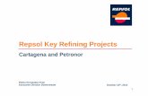 Cartagena and Petronor · Repsol YPF, S.A. is the exclusive owner of this document. No part of this document may be reproduced (including photocopying), stored, duplicated, copied,