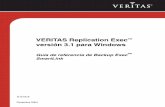 VERITAS Replication Exec versión 3.1 para Windowsorigin-symwisedownload.symantec.com/resources/sites/SYMWISE/... · Diciembre 2004 N161918 VERITAS Replication Exec™ versión 3.1