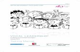 VOCAL LEADERSHIP - Home - SKY Music Hub · Page !1 Training Manual SEFTON AND KNOWSLEY MUSIC HUBS VOCAL LEADERSHIP Dr Shirley Court & Stuart Overington January …