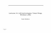 Lectures 14: LAN technologies: Token Rings, Wireless LANsweb.mit.edu/modiano/www/6.263/lec14.pdf · Lectures 14: LAN technologies: Token Rings, Wireless LANs Eytan Modiano. Eytan