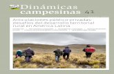 campesinas In - coeeci.org.pe · rural en América Latina ... en el caso concreto de Perú, un importante freno ha sido la fuerte tradición centralista del poder y ... es decir,