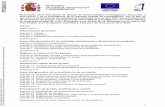 Resolución de la Secretaría de Estado de … · Requisitos específicos del personal ... 2013-2020» y el esquema de la Unión Europea ... un carácter disruptivo con efectos importantes