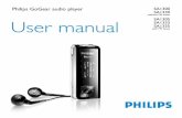 Philips GoGear audio player SA1330 SA1305 User … · A data de compra, número do modelo e número de série Switzerland 02 2310 2116 Ortstarif Das Kaufdatum und Modellnummer und