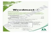 Weedmaster - DoMyOwn.com · Weedmaster ® Herbicide For use on conservation reserve program land, fallow systems (between crop ... Do not enter or allow people (or pets) to enter