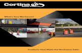 What’s Your Workzone? - Cortina Companies · CORTINA SAFETY PRODUCTS Solutions for every workzone... Whether your workzone is along a stretch of highway, airport, parade route,
