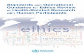 and Operational Guidance for Ethics Review of …ec.europa.eu/research/participants/data/ref/fp7/89857/research... · Standards and Operational Guidance for Ethics Review of Health-Related