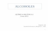 ALCOHOLES - Campus Virtual FFyBvirtual.ffyb.uba.ar/.../content/1/Clases_de_TP/ALCOHOLES.pdf · Ejercicios A) Sintetice el p-etilfenil isobutil terpentil carbinol empleando el compuesto