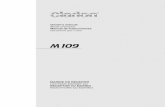 Clarion M109 Marine CD Receiver - Manualstatic.highspeedbackbone.net/pdf/Clarion M109 Marine CD Receiver... · 01_M109_EN.book Page 4 Thursday, February 19, 2009 10:43 AM. En g lish