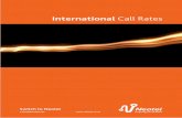 International Call Rates - Neotel.pdf · International Call Rates International Call ate Switch to Neotel Call 0860 NEOTEL . I DESTINATION PEAK OFF - PEAK ... Burundi Telcel Mobile