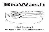 CMAN1219 # Manual BioWash STD - esp - SEM … · Bisuterías (casco de tortuga, perla, esmeralda, marfil, coral, ágata…) Metales preciosos (metales de soldadura, electro galvanización,