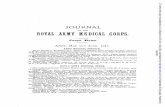 ROYAL ARMY MEDICAL GORPS~ - jramc.bmj.com · Oswald John William Adamson; George Spencer Armitage Bishop, M.B.; James O'Dowd Egan; Claude Alfred Heath Gee, M.B.; Robert Cunyngham