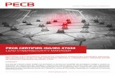 PECB CERTIFIED ISO/IEC 27032 - NISKAA Groupniskaa.com/iso-27032-lead-cybersecurity-manager_4p.pdf · To understand and acquire comprehensive knowledge on the components and operations