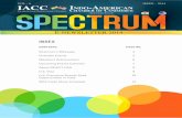 IACC INDO-AMERICAN C OF Spectrum December... · 1 INDO-AMERICAN CHAMBER OF COMMERCE IACC The only bi-lateral Chamber for Indo-US business (Tamil Nadu Branch) E-NEWSLETTER 2014 VOL