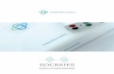 SOCRATES - Hedera Biomedics · SOCRATES is a PC-based professional medical device which can detect auditory evoked potentials by using two independent channels, allowing the clinician