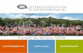 Cursos de Verano 2016 - international-experience.esinternational-experience.es/wp-content/uploads/2016/03/Catalogo... · de la City Football Academy, un centro deportivo de alto rendimiento