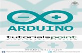 Arduino - hamptonsailer.com · Arduino i About the Tutorial Arduino is a prototype platform (open-source) based on an easy-to-use hardware and software. It consists of a circuit board,