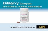 Biktarvy (bictegravir, emtricitabine, tenofovir alafenamide) · of switching from either ABC/3TC or FTC/TDF + ATV or DRV to Biktarvy in virologically-suppressed adults (N=577) Clinical