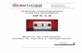 CENTRAL CONVENCIONAL CONTRA INCENDIOS NFS 2-8 - notifier… · Central NFS 2-8 - Manual de instalación, puesta en marcha y configuración MI-DT-015 NOTIFIER ESPAÑA i PRECAUCIÓN: