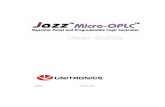 Jazz™ OPLC™ User Guide - wilsonelectric.ca · Jazz™ OPLC™ User Guide 10 Warnings • Under no circumstances will Unitronics be liable or responsible for any consequential