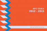 INFO EDUCA 2012 - 2013 - psico.edu.uy · La Universidad de la Republica, en el proceso de Segunda Reforma por el que viene transitando, tiene como uno de sus objetivos centrales promover