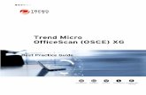 Trend Micro OfficeScan Corporate Edition (OSCE) · There are four major OSCE environment components that should be identified when designing the deployment. Each component is described