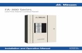 FA-300 Series - Mircom · Notice for all FA-300 Series Built-in UDACTs Sold in the U.S.A. Mircom's FA-300 SERIES BUILT-IN UDACT Digital Communicator described in this manual is listed