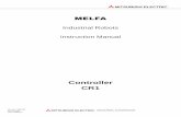 Controller CR1 - UNIS Group · Controller CR1 MITSUBISHI ELECTRIC INDUSTRIAL AUTOMATION MITSUBISHI ELECTRIC Art. no.: 133799 ... Explains details on the MOVEMASTER commands used in