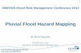 Pluvial Flood Hazard Mapping - sniffer.org.uk · pluvial flooding by obtaining 2D model runs based on more accurate ground model data and a wider range of rainfall return periods,