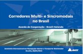 Corredores Multi- e Sincromodais no Brasilportal.antaq.gov.br/wp-content/uploads/2016/12/Corredores-Multi-e...Dependendo de como a responsabilidade é dividida, ... –construir ligações