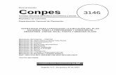 Documento Conpes 3 1 4 6 - IFRC.org · naturales y acciones antropicas en colombia ..... 4 b. situacion actual del ... 10 c. aspectos financieros del snpad ..... 11 iii. estrategia