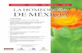 Fundada en 1933 - Revista La Homeopatía de México LHM... · Medicine (Libera Università Internazionale di Medicina Omeopatica), as well as of the medications that were prescribed