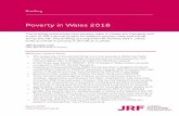 Poverty in ales 2018 · issues in ales, and compares these to the situation in the UK as a hole and in England, Scotland and Northern Ireland. Because of small sample sizes for each