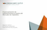 Financiamiento de Infraestructura a través del Mercado … · Alejandro Molinari VP Finanzas Corporativas ... Transporte 9 Proyecto Sub-sector en Infraestructura Descripción Monto
