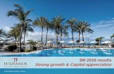 9M 2016 results Strong growth & Capital appreciation Hispania - 9M... · LEGAL DISCLAIMER 2 This presentation has been prepared by Hispania Activos Inmobiliarios SOCIMI, S.A. (the