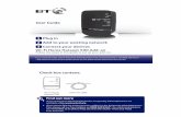 User Guide 1 Plug in 2 Add to your existing network 3 ... · The hotspot name (SSID) and security key can be found on the pull-out card at the back of the hotspot. The hotspot supports