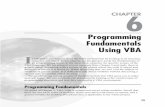Programming Fundamentals Using VBA I - McGraw .80 Access VBA Programming ApDev / Access VBA Programming