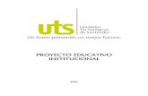 PROYECTO EDUCATIVO INSTITUCIONAL - …uts.edu.co/portal/app/ckfinder/userfiles/files/PEI-UTS 2012.pdf · PROSPECTIVO DE DESARROLLO INSTITUCIONAL 2012-2020 ... el desarrollo de la