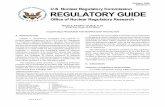 REGULATORY GUIDE 8 - Oak Ridge Associated … · total effective dose equivalent (TEDE) as low as reasonably achievable (ALARA). Other methods of protection against ... regulatory
