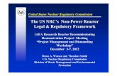 6 Legal and Regulatory Framework - GNSSN Home Documents/Workshop 12... · Legal & Regulatory Framework IAEA Research Reactor Decommissioning ... Inspection Manual Chapters, Operational