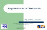 Regulación de la Distribución - Instituto de Ingeniería ...iie.fing.edu.uy/investigacion/grupos/syspot/distribucion.pdf · zVentajas y Desventajas ... z = costo promedio ponderado