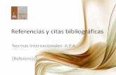Referencias y citas bibliográficas - Bibliotec@ UST …biblioinformese.cl/wp-content/uploads/2015/01/APA-REFERENCIA1.pdf · Eysenck, H. J., Wilson, G. D. (1980). Texto de psicología