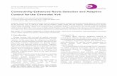 Connectivity-Enhanced Route Selection and … · Connectivity-Enhanced Route Selection and Adaptive Control for the Chevrolet Volt ... s were sub the 0.1-mile characterist ed to the